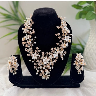 Azalea Necklace & Earrings