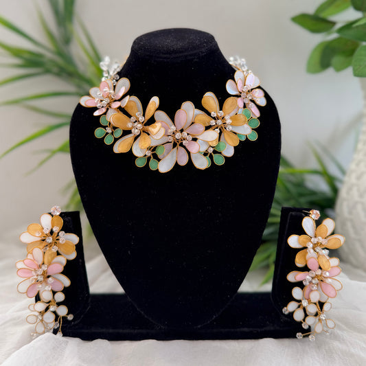 Hazel Necklace & Earrings
