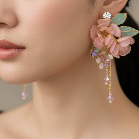 Rosé Earrings