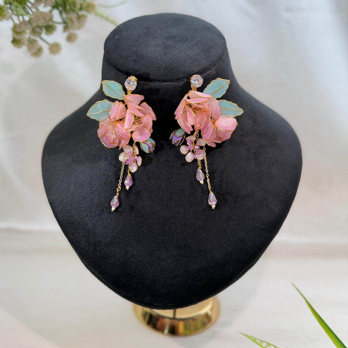 Rosé Earrings Florase image 1